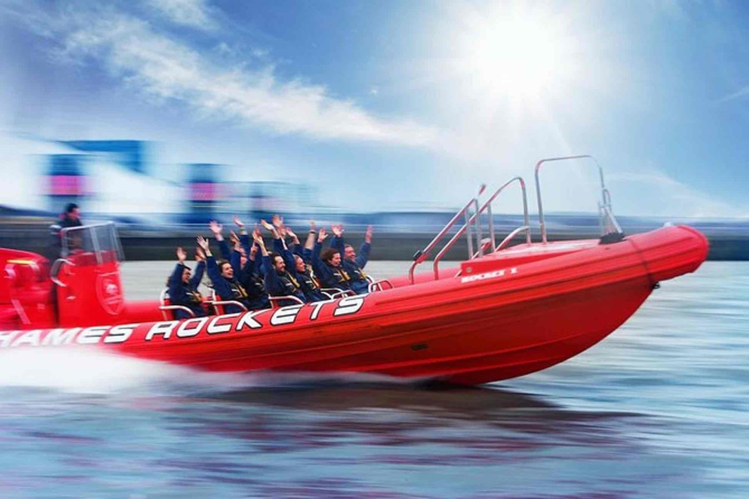 Thames Rockets “Break the Barrier” 50-Min Speedboat Experience by Thames Rockets ...